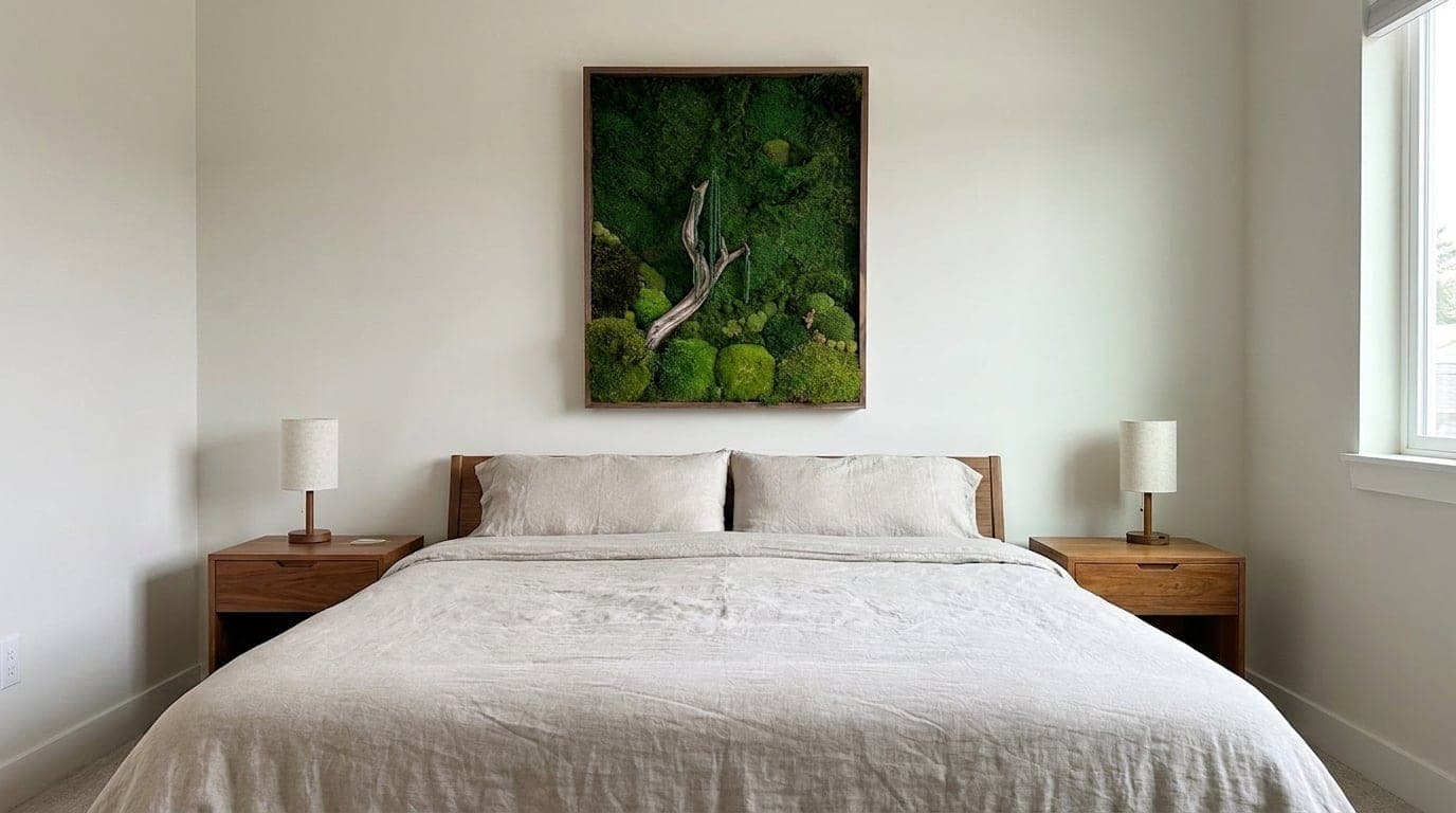 Commissioned Moss Wall