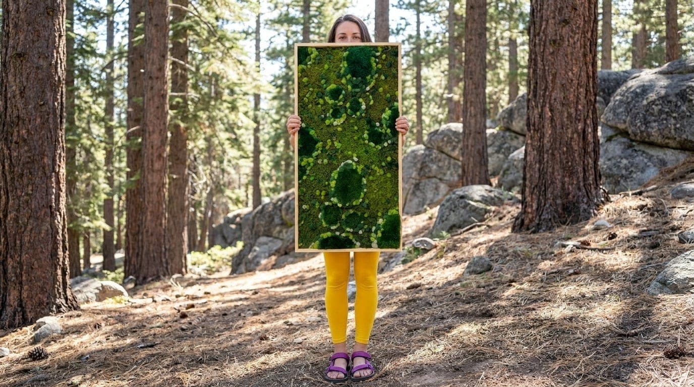Commissioned Moss Wall