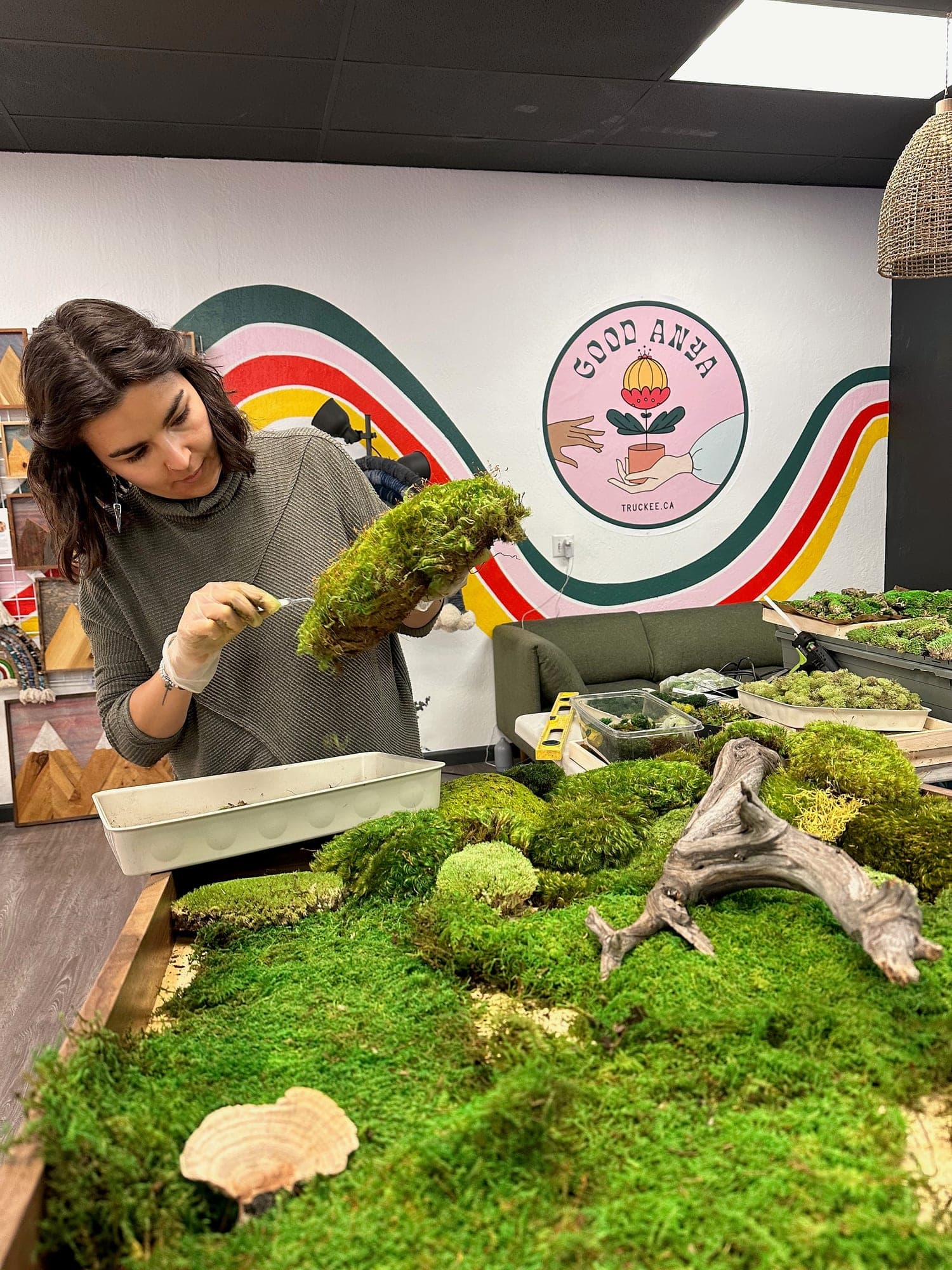 Moss art