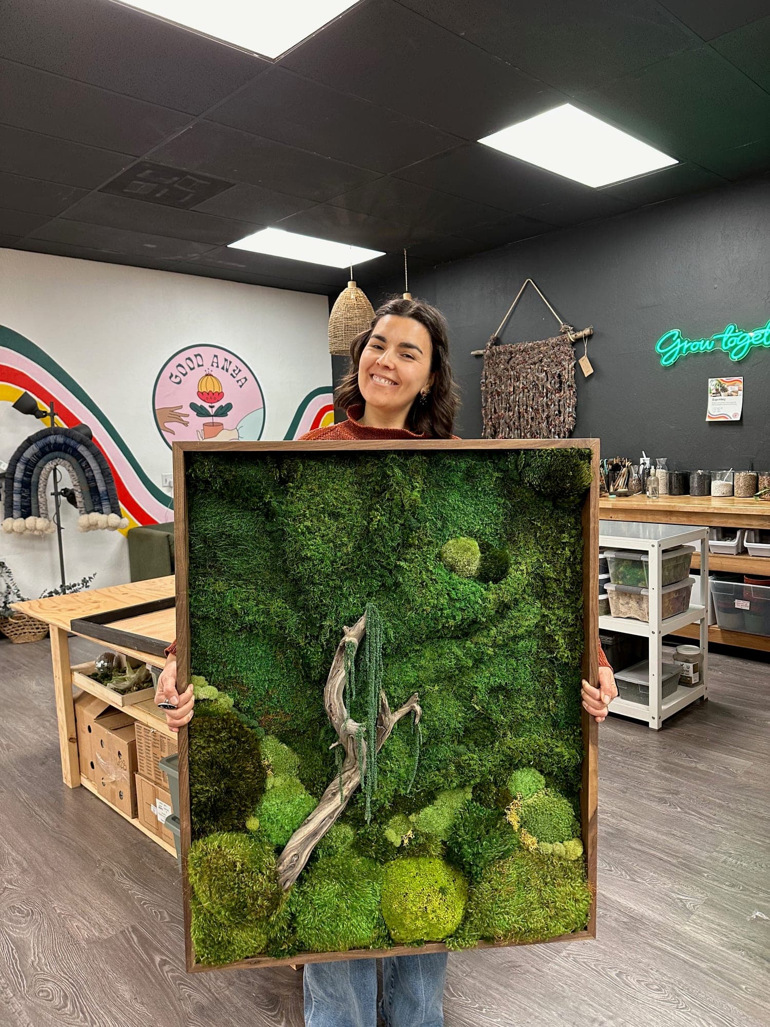 Moss art