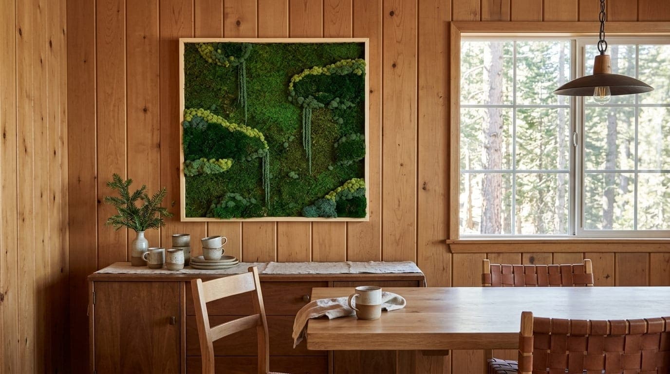 Commissioned Moss Wall