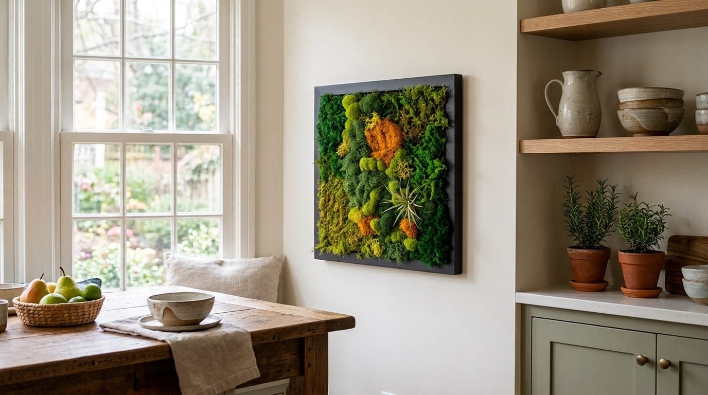 Commissioned Moss Wall