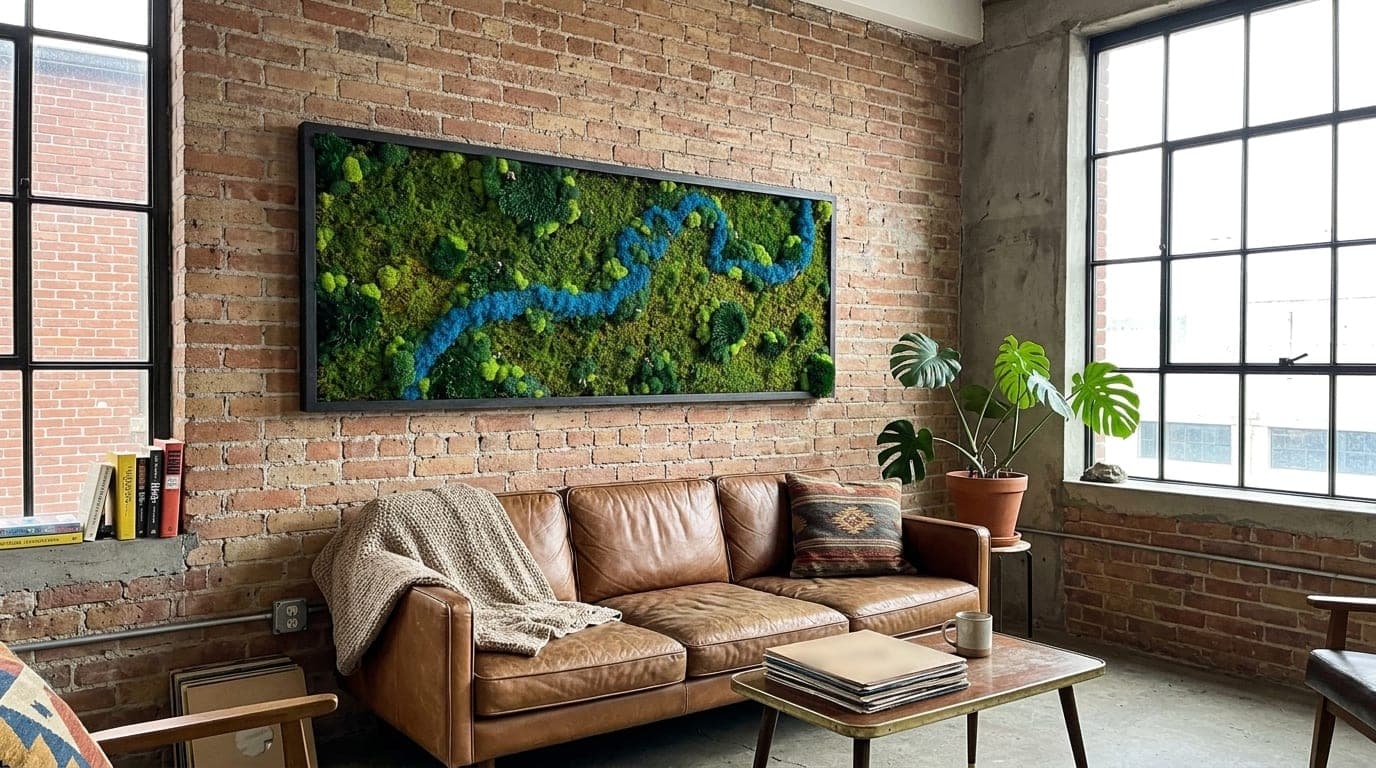 Commissioned Moss Wall