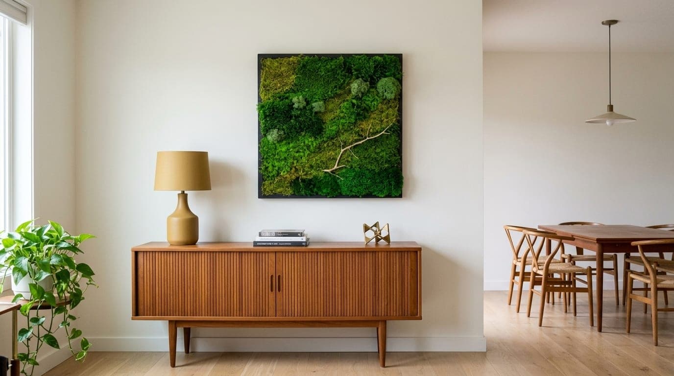 Commissioned Moss Wall