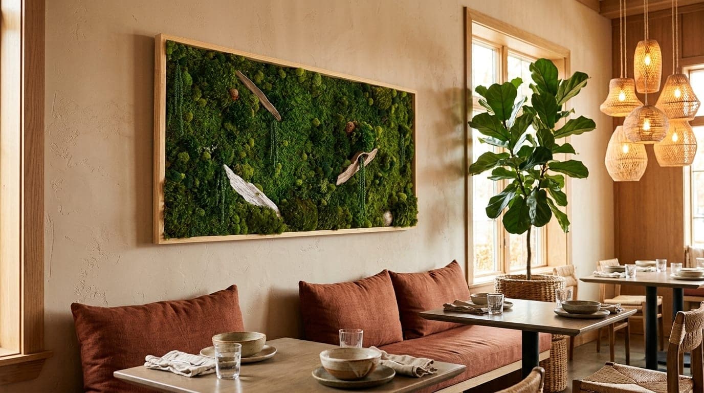 Commissioned Moss Wall