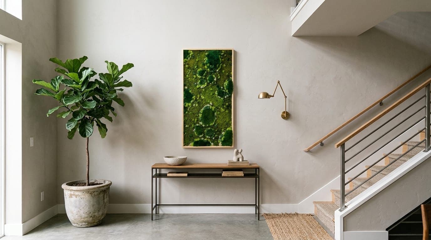 Commissioned Moss Wall