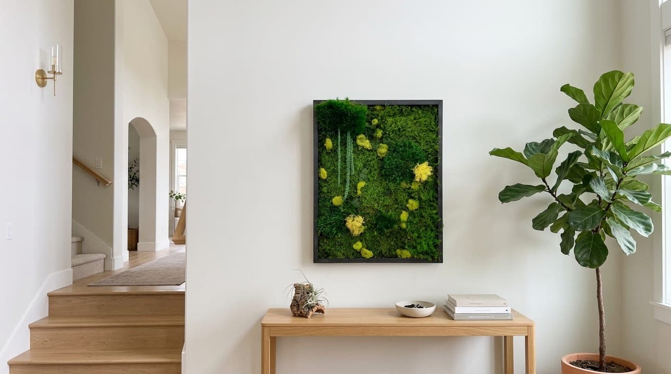 Commissioned Moss Wall