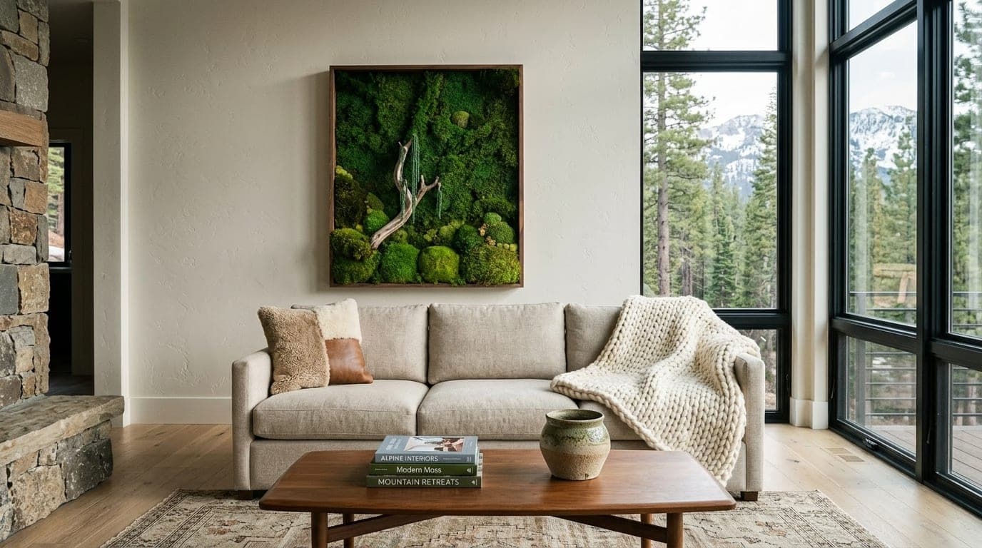 Commissioned Moss Wall
