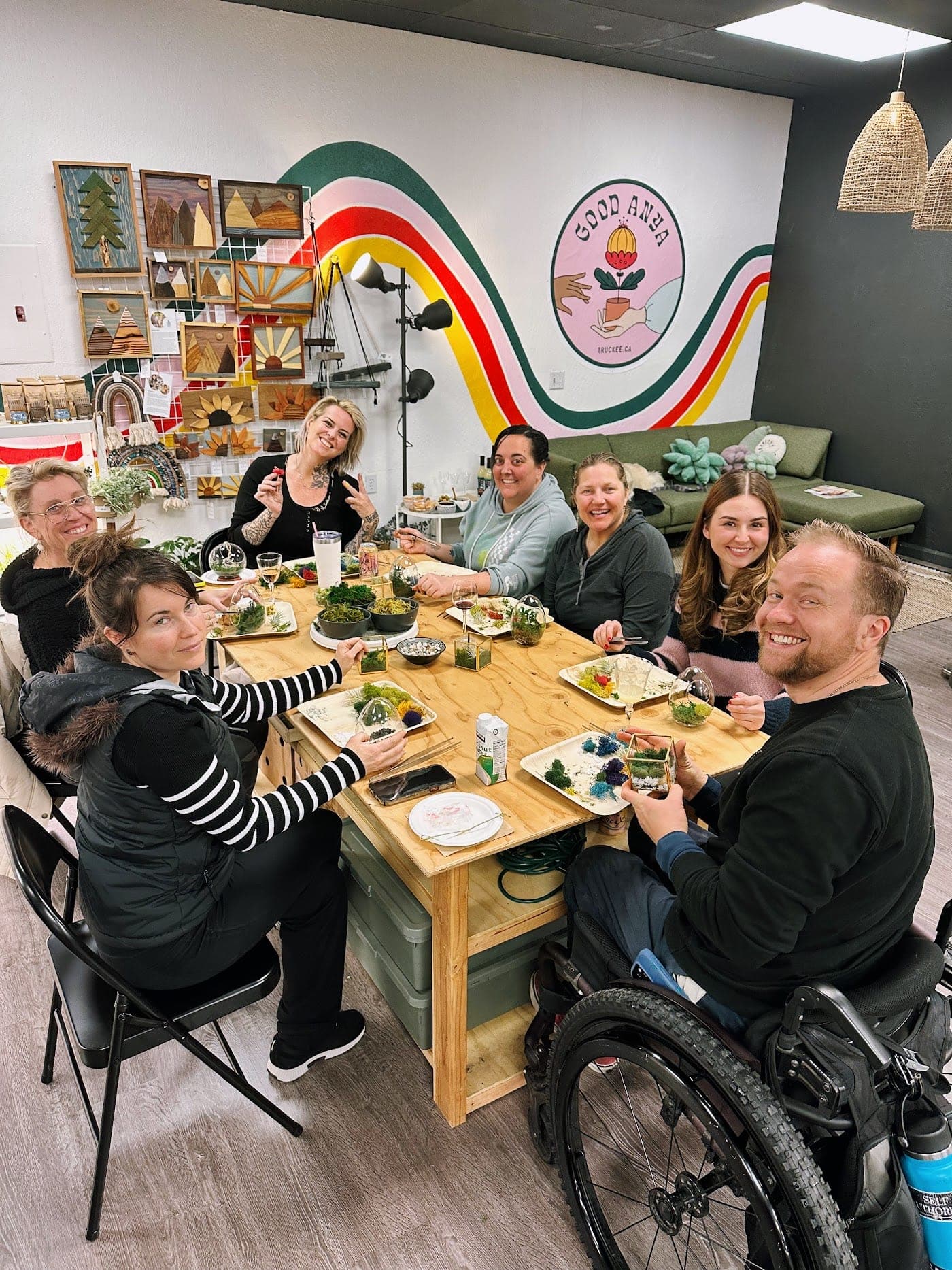 Drop in terrarium workshop