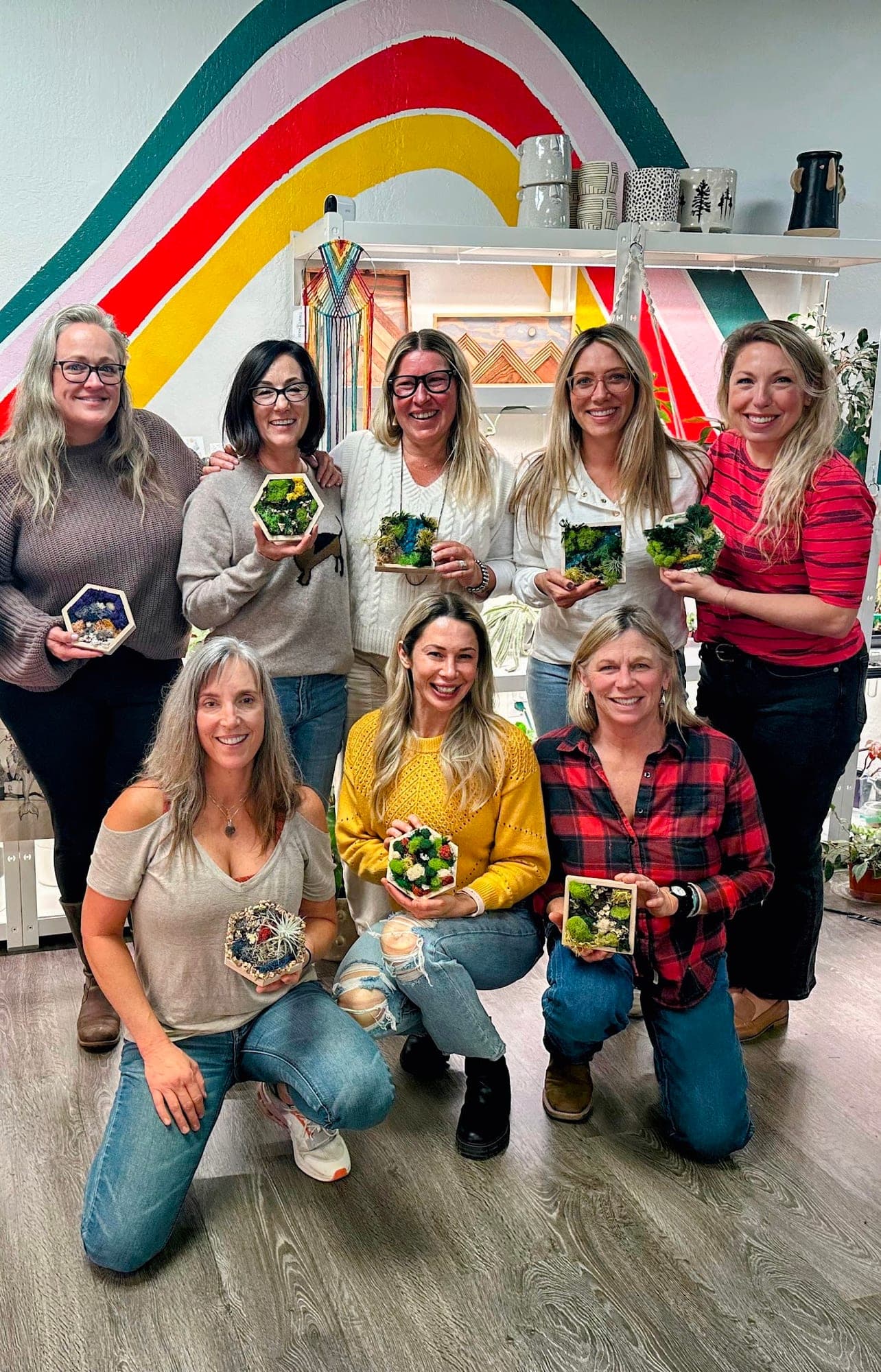 Private moss art workshop