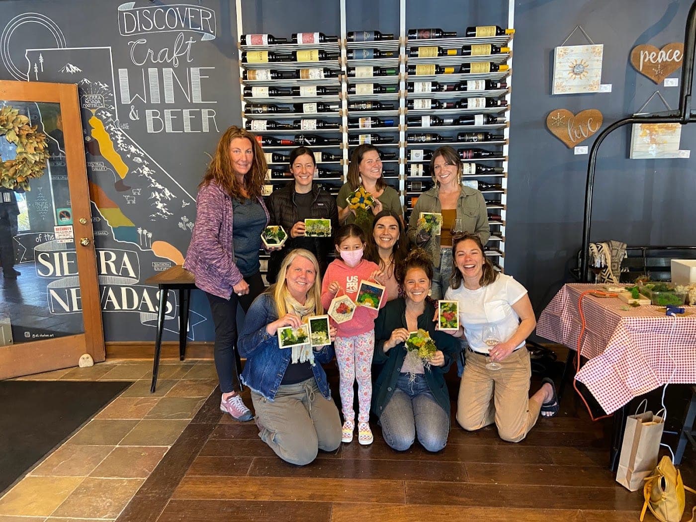 Workshop at Tahoe Wine Collective